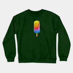 Swirly Popsicle Crewneck Sweatshirt